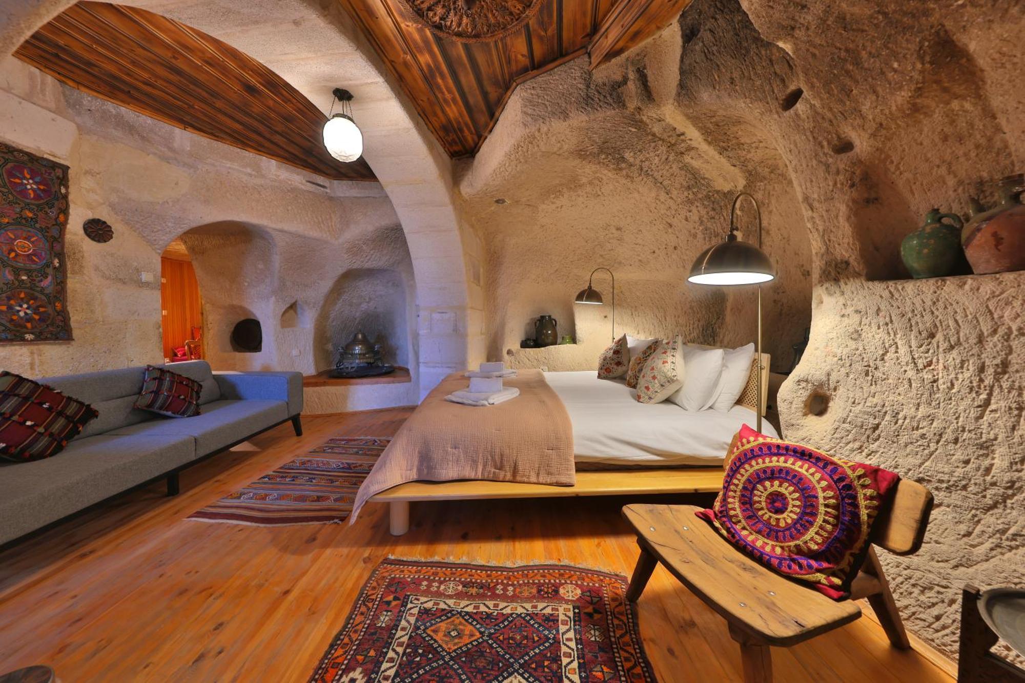 Potamia Cave Suites Ortahisar Exterior foto